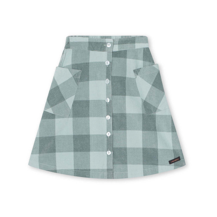 a monday in copenhagen Sandra Skirt Botanical Garden Check