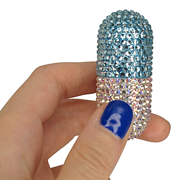 A Morir Blue Crystal Pill Pen Schubert Red