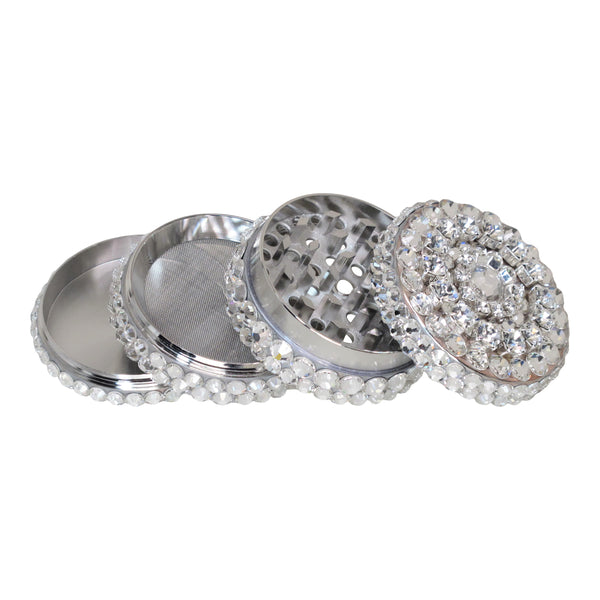 A Morir Crystal Grinder In Diamante Schubert Red