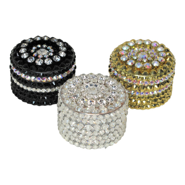 A Morir Crystal Grinder In Diamante Schubert Red