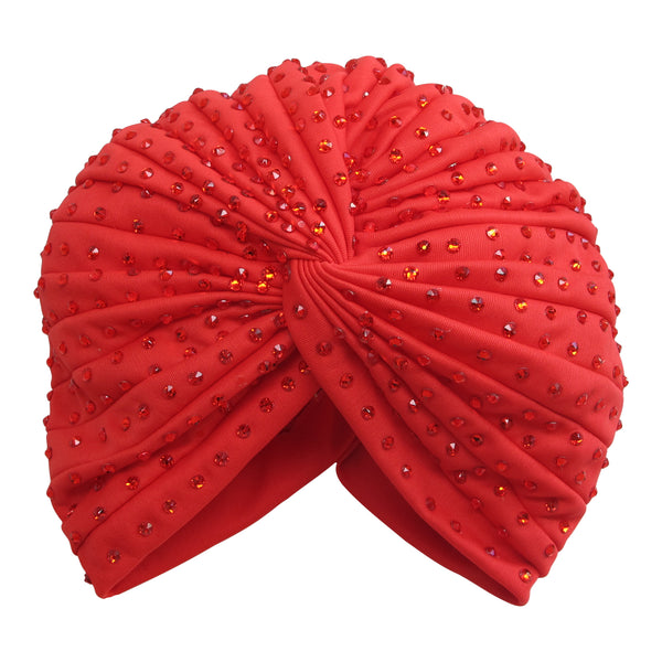 a morir Estelle Turban in Red Schubert Red