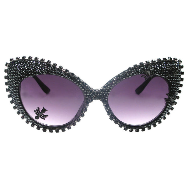 a morir Frances Sunglasses Meyers Black
