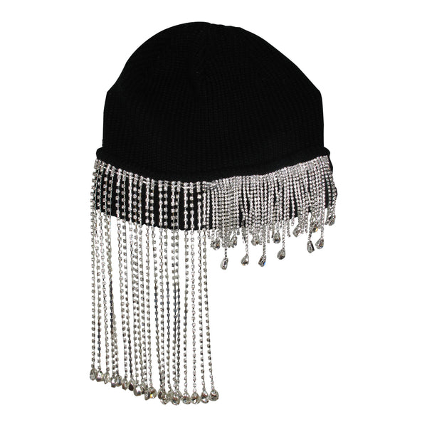 A Morir Krasner Fringe Beanie BLACK (SHOWN)