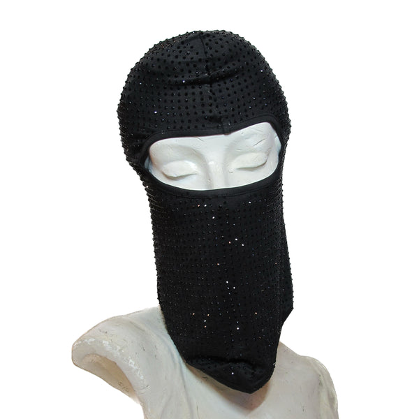 A Morir Longmyer Crystal Balaclava BLACK (SHOWN)