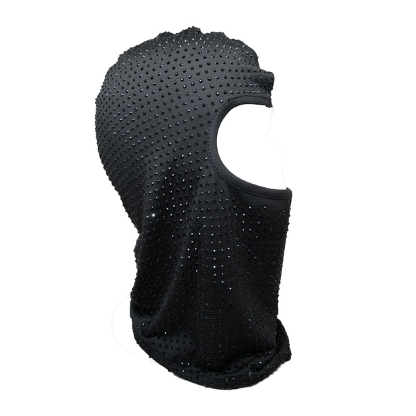 A Morir Longmyer Crystal Balaclava BLACK (SHOWN)