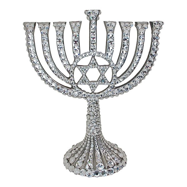 a morir Luxe Crystal Menorah 16 Oz
