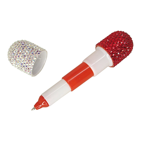 A Morir Red Crystal Pill Pen Schubert Red