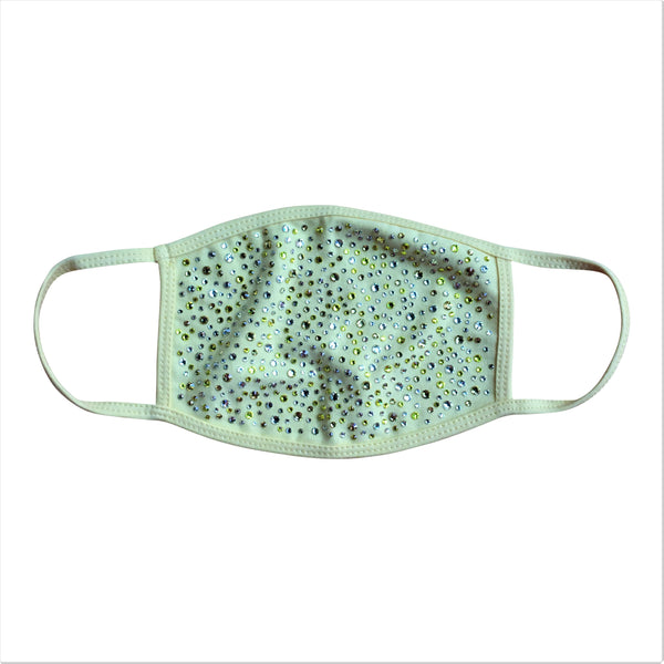 a morir Yellow Crystal Face Mask Schubert Red