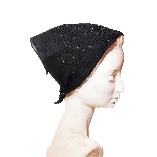 A Morir Zandt Black Crystal Bandana BLACK (SHOWN)
