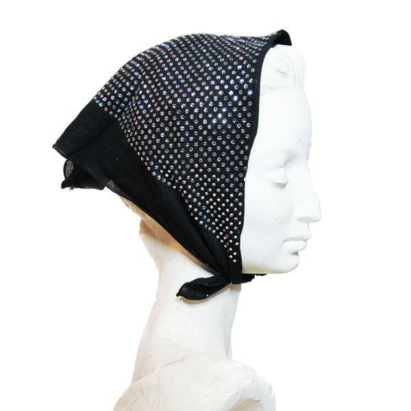 A Morir Zandt Crystal Bandana Barracuda Black