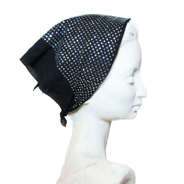 A Morir Zandt Crystal Bandana Barracuda Black