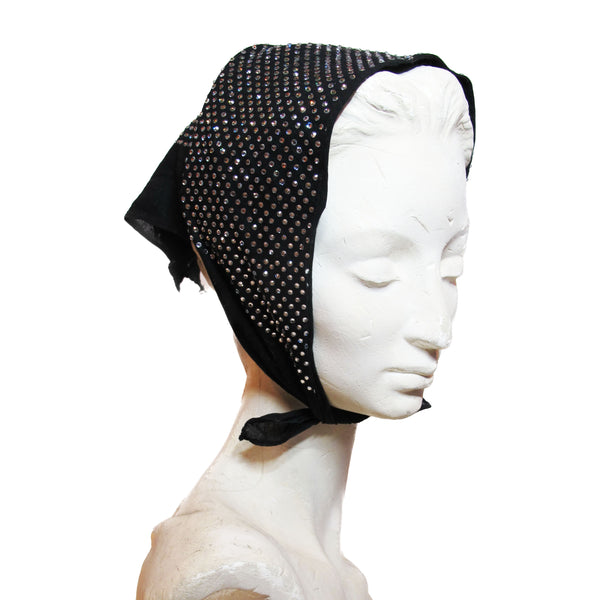 a morir Zandt Crystal Bandana Barracuda Black