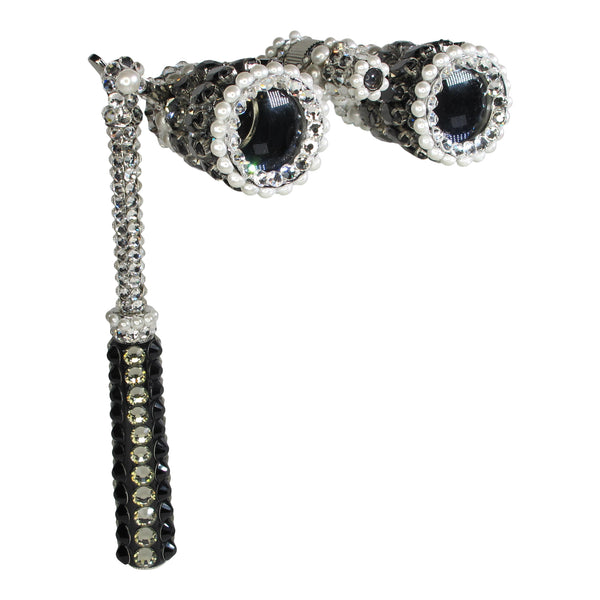 a morir Opera Binoculars In Black Pearl Schubert Red