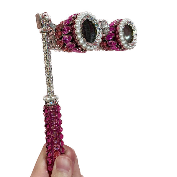a morir Opera Binoculars In Pink Pearl Schubert Red