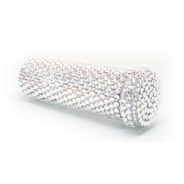 A Morir XL Crystal Pill Bottle - Diamante Schubert Red