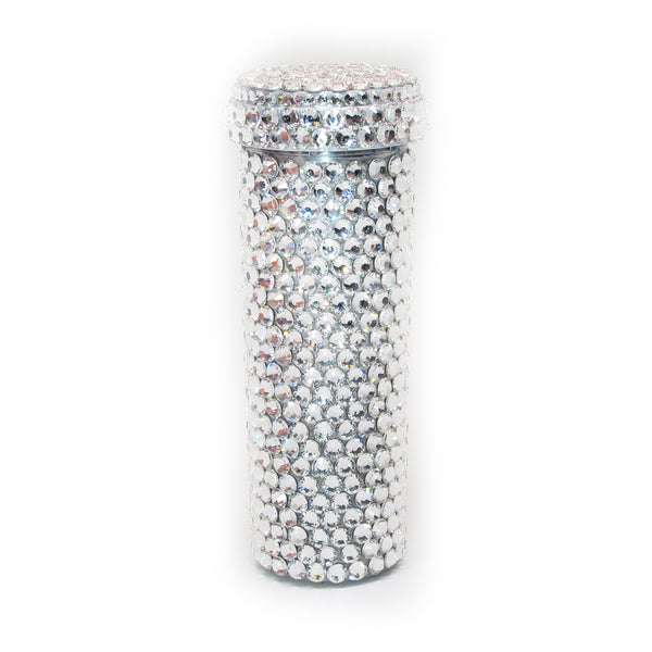 a morir XL Crystal Pill Bottle - Diamante Schubert Red