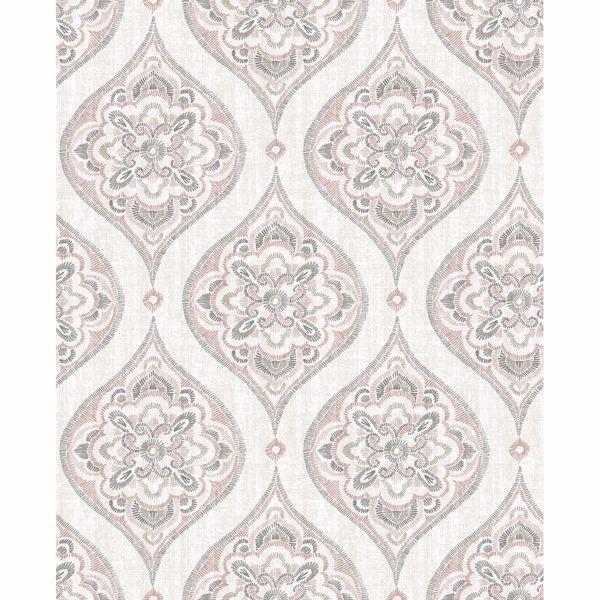 a street prints Adele Rose Damask Wallpaper