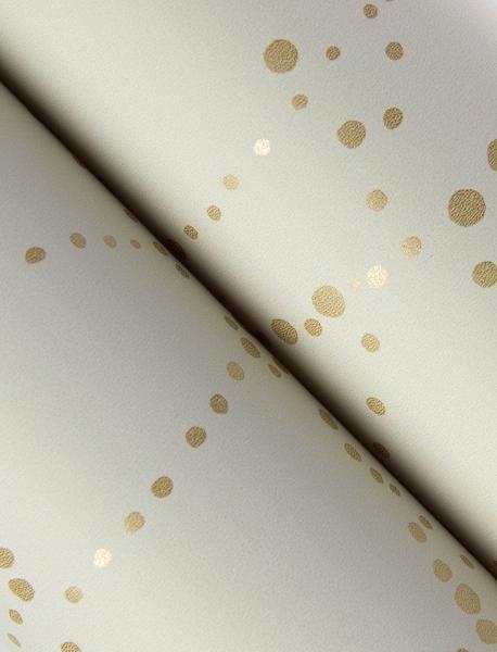 A Street Prints Alcott Cream Dotted Wallpaper
