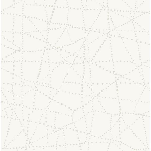 a street prints Alcott Ivory Dotted Wallpaper