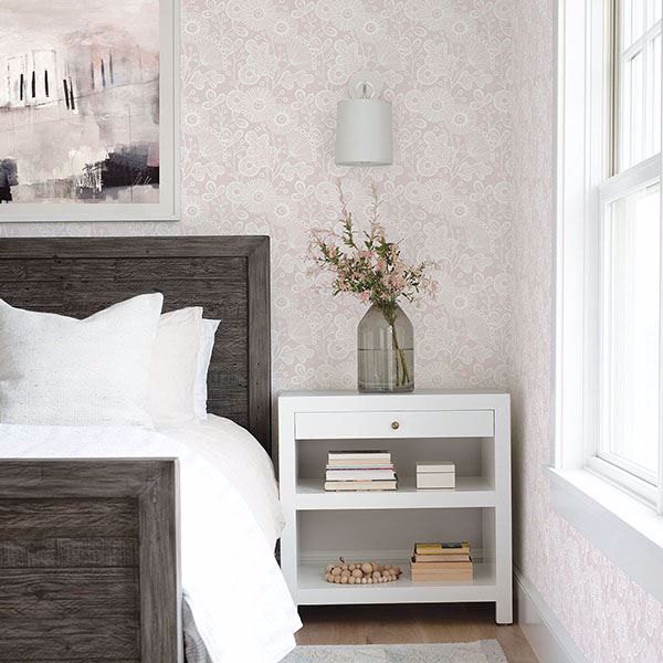 A Street Prints Ana Rose Floral Wallpaper