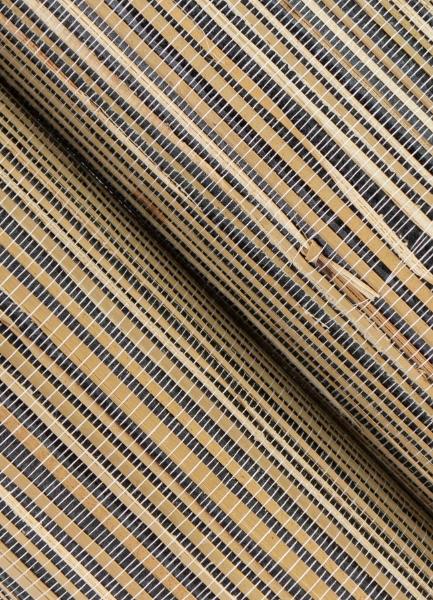 A Street Prints Anhui Black Grasscloth Wallpaper