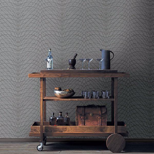 A Street Prints Aperion Taupe Chevron Wallpaper