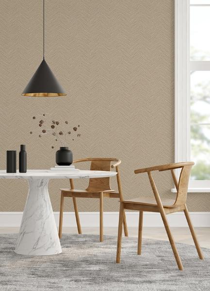 A Street Prints Apex Beige Weave Wallpaper