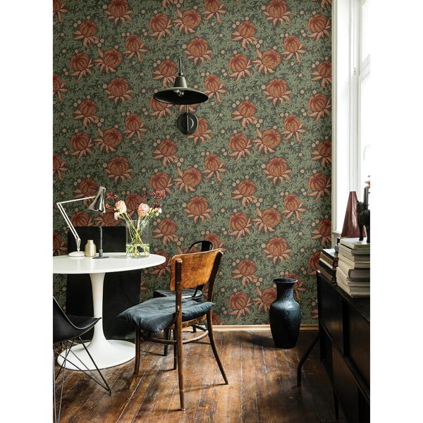 A Street Prints Arthur Green Thistle Wallpaper
