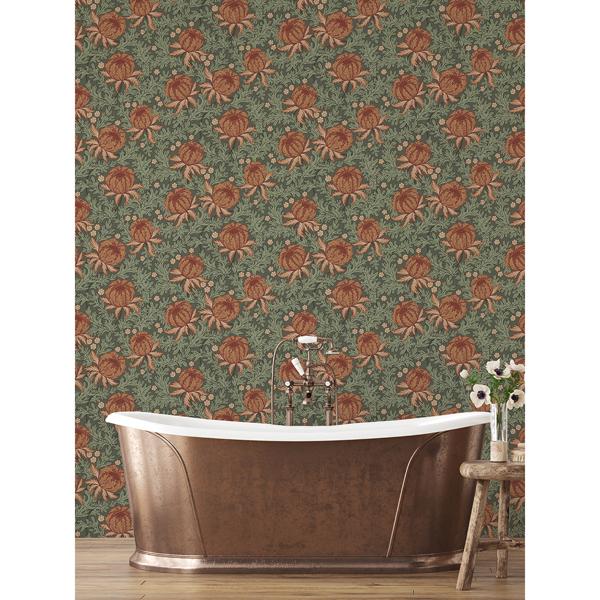 A Street Prints Arthur Green Thistle Wallpaper