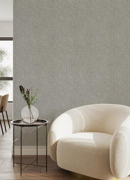 A Street Prints Ashbee Dark Grey Tweed Wallpaper