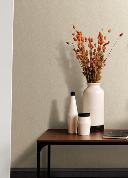 A Street Prints Ashbee Taupe Tweed Wallpaper