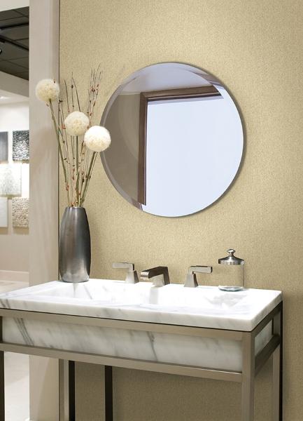 A Street Prints Ashbee Yellow Tweed Wallpaper