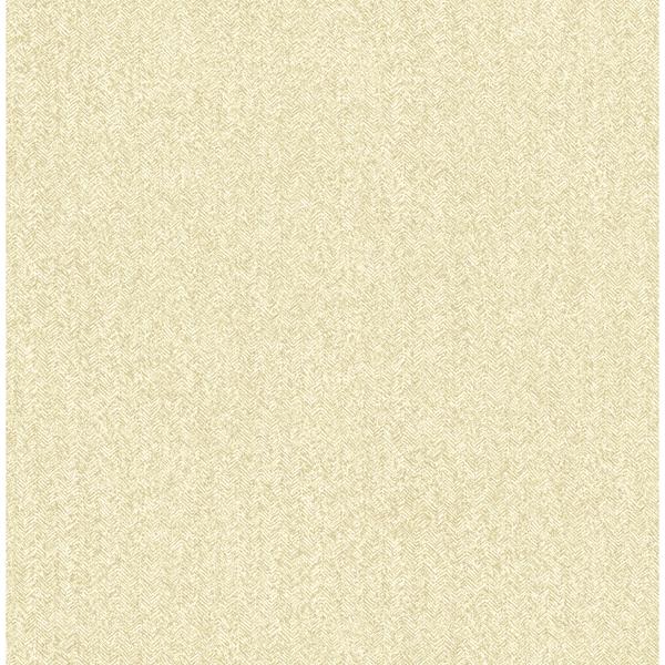 a street prints Ashbee Yellow Tweed Wallpaper