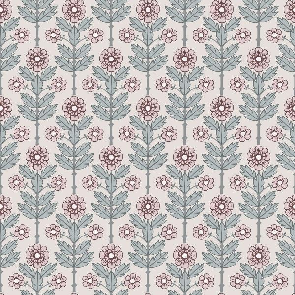 a street prints Aya Eggshell Floral Wallpaper