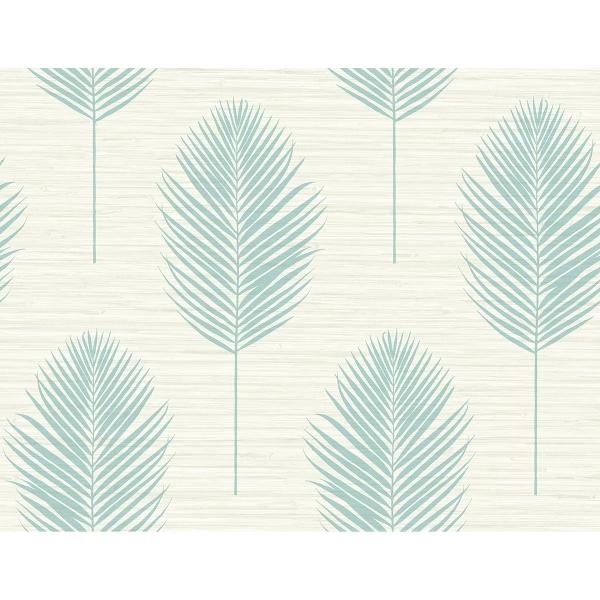 a street prints Bali Aqua Fern Wallpaper