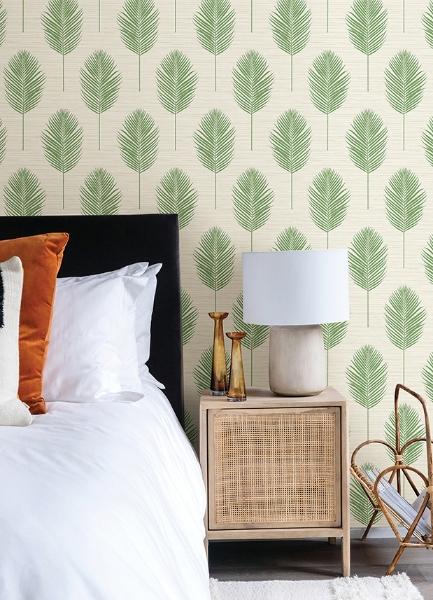 A Street Prints Bali Green Fern Wallpaper