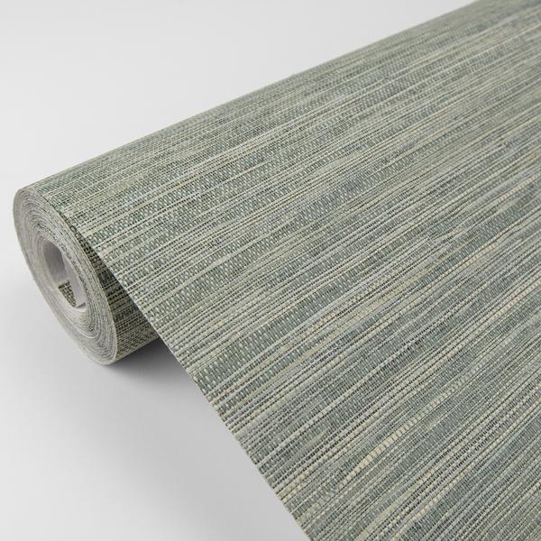 A Street Prints Batad Green Grasscloth Wallpaper