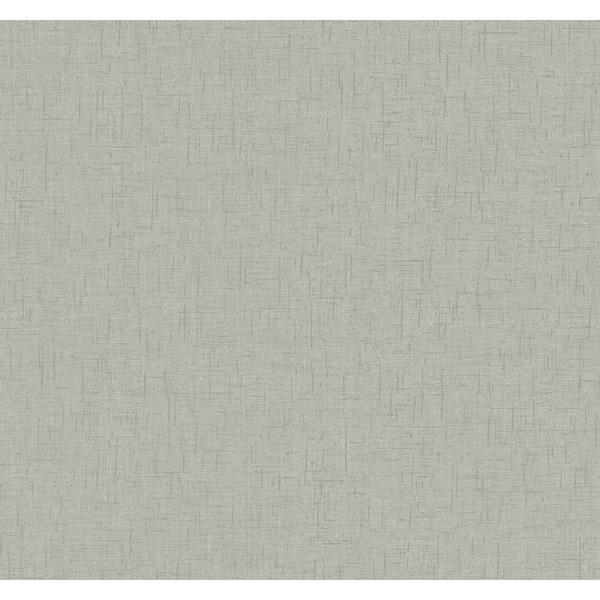 a street prints Bentley Grey Faux Linen Wallpaper