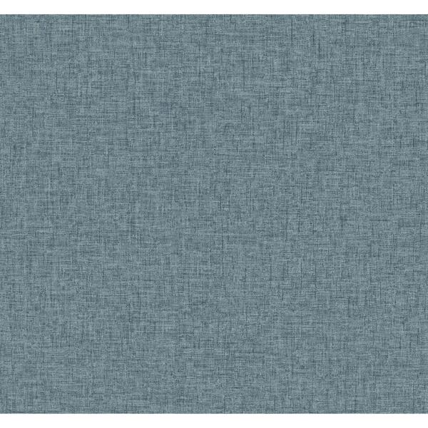 a street prints Bentley Navy Faux Linen Wallpaper