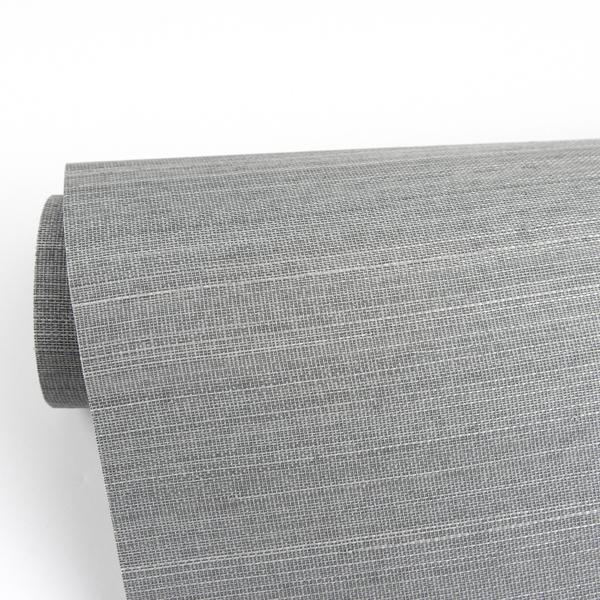 A Street Prints Binan Grey Grasscloth Wallpaper