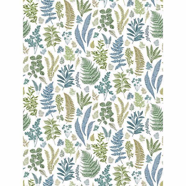 A Street Prints Britta Multicolor Herbs Wall Mural