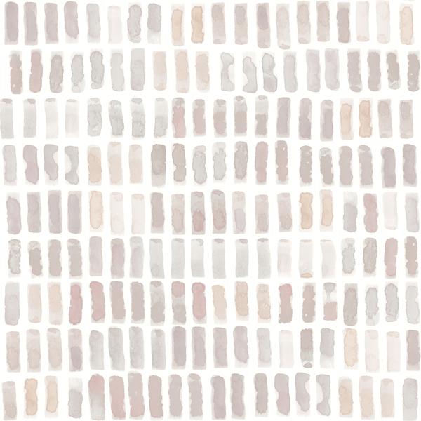 a street prints Brynne Blush Watercolor Wallpaper
