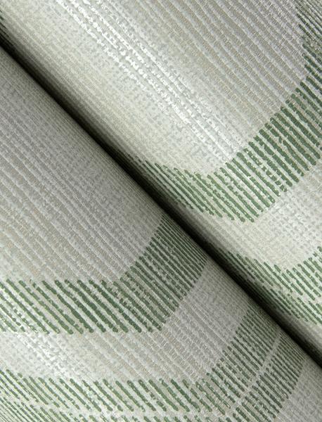 A Street Prints Burton Green Modern Ogee Wallpaper
