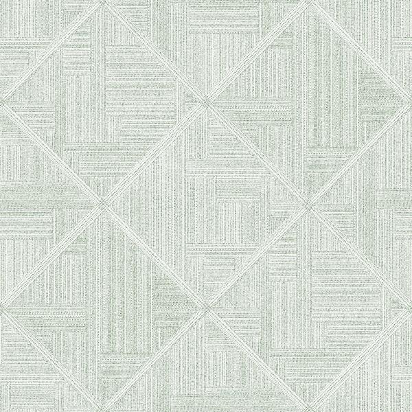 a street prints Cade Green Geometric Wallpaper