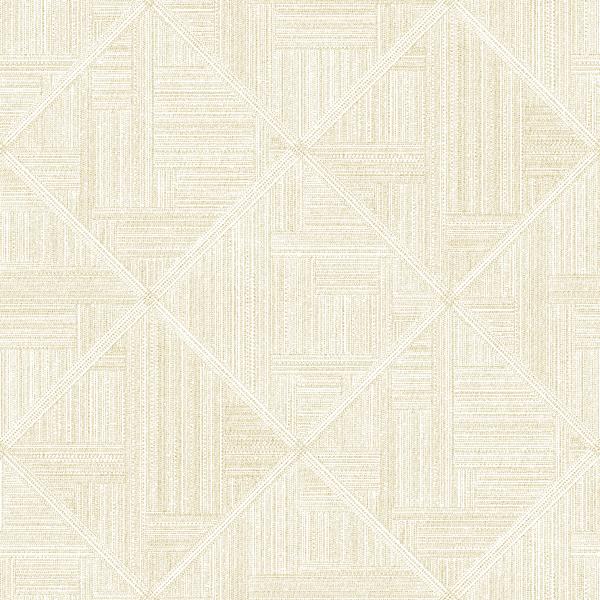 a street prints Cade Yellow Geometric Wallpaper