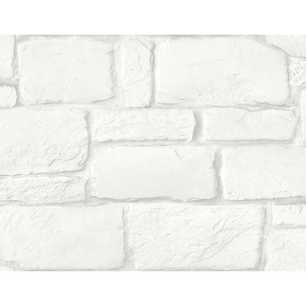a street prints Casablanca White Stone Wallpaper