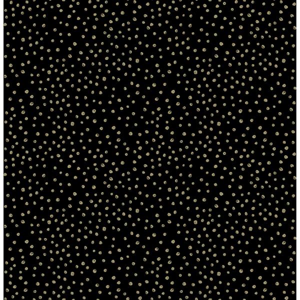 a street prints Cassie Gold Petite Polka Wallpaper