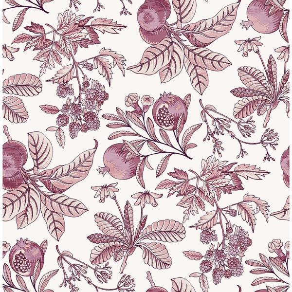 a street prints Cecilia Purple Fruit Wallpaper