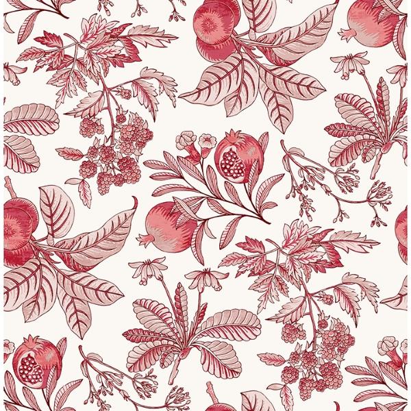 a street prints Cecilia Red Fruit Wallpaper