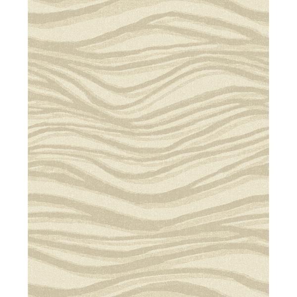 a street prints Chorus Gold Wave Wallpaper